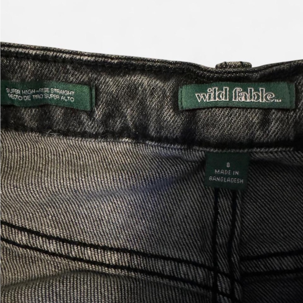 Wild Fable Women’s Black Straight Jeans - Picture 3 of 5